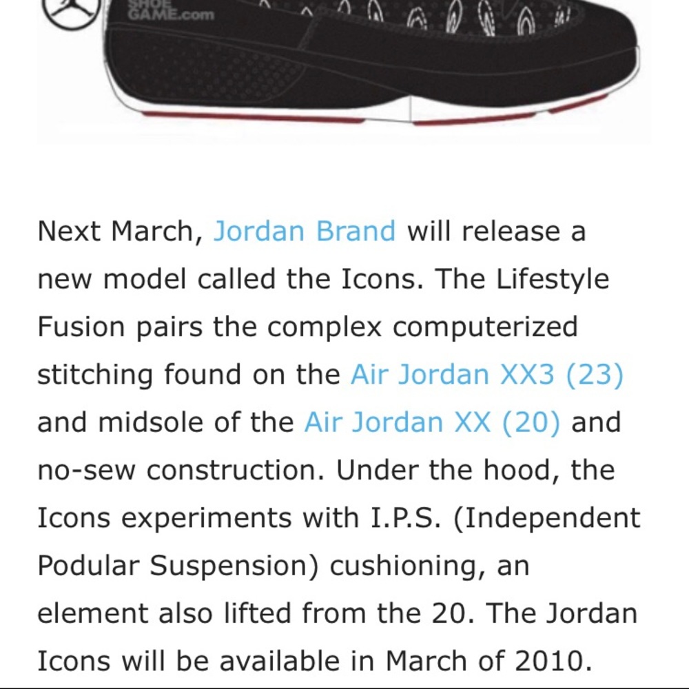 Air Jordan “Icons” Black/Red/White - Picture 8 of 8